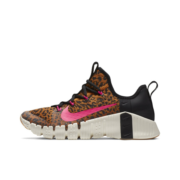 Nike Free Metcon Амортизация Противоскользящие Легкие Низкие Кроссовки для тренировок Женские Красные