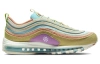 Nike Air Max 97 Ткань Устойчивая к истиранию Низкий Топ Повседневные Беговые Кроссовки Мужские Зеленые