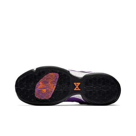 Nike PG 1 EP 'Яркий Фиолетовый' Нескользящие Легкие Низкие Баскетбольные Кроссовки для Игры Мужские Фиолетовые Белые