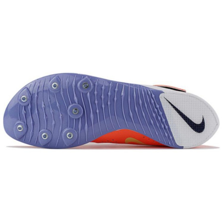 Nike Air Zoom LJ противоскользящие и устойчивые к истиранию кроссовки для тренировок с низким верхом мужские оранжевые