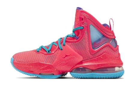 Nike Lebron 19 Джеймс 19 MID Детские баскетбольные кроссовки Красные Синие Подростковые