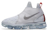 Nike Air Vapormax Удобные Износостойкие MID Топ Беговые Кроссовки Мужские Белые