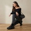 Nike Air Max Muse Abrasion Resistant Низкие Повседневные Кроссовки Женские Черные