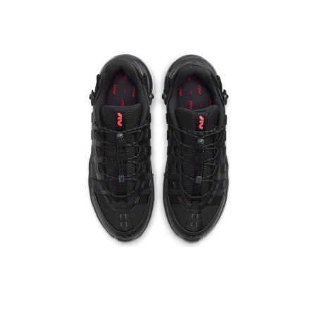 Nike Air Max 270 Текстиль Синтетическая кожа Низкие кроссовки для бега Мужские Черные Красные