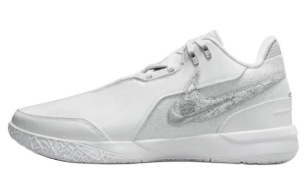 Nike LeBron NXXT Gen AMPD EP Low Топ Баскетбольные кроссовки Мужской Чисто белый