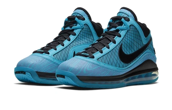 Nike Lebron 7 ПУ (полиуретан) Полиуретан Амортизация Износостойкий Высокий Топ Детские Баскетбольные Кроссовки