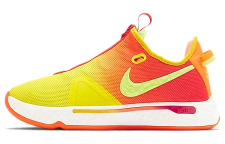 Nike PG 4 EP Амортизация Противоскользящие Устойчивые к истиранию Ударопрочные Низкие Баскетбольные кроссовки Унисекс