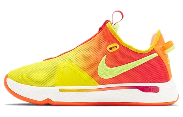 Nike PG 4 EP Амортизация Противоскользящие Устойчивые к истиранию Ударопрочные Низкие Баскетбольные кроссовки Унисекс