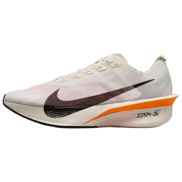 Nike VAPORFLY 4 Устойчивые к истиранию Низкие Повседневные Беговые Кроссовки Женские Белые