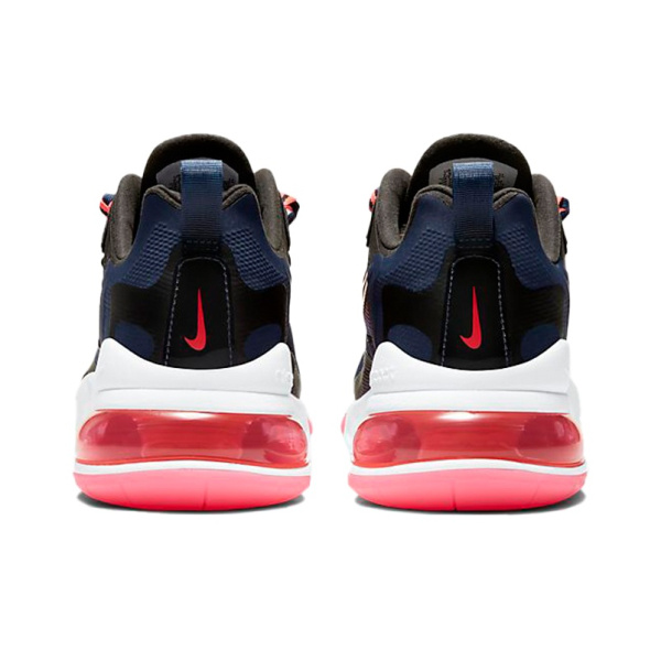Nike Air Max 270 Ткань Низкие Кроссовки для Бега с Воздушной Подушкой Женские Синие Розовые