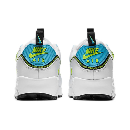 Nike Air Max 90 Синтетическая кожа Низкие кеды с воздушной подушкой для повседневного бега Унисекс