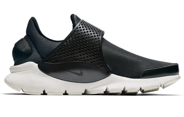 Nike Sock dart Ткань Амортизация Противоскользящий Низкий Верх Повседневная Обувь Женская Черная