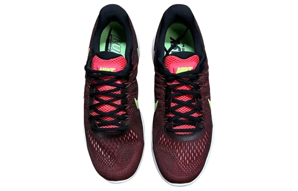 Nike Lunarglide 8 Кружево Вверх Амортизация Противоскользящие Низкие Беговые кроссовки Мужские Красные