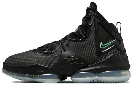 Nike Lebron 19 EP High Топ Баскетбольные кроссовки для игры Унисекс Черный Азиатская версия