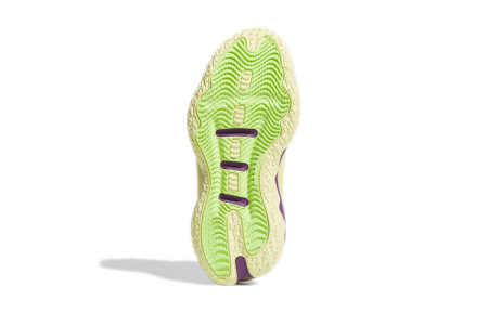 Adidas D lillard 8 Противоскользящие Устойчивые к истиранию Низкие Баскетбольные кроссовки для игры Фиолетовые