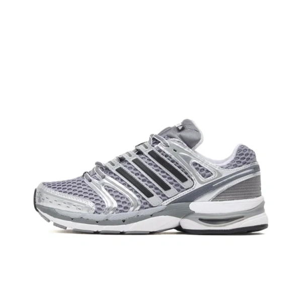 Adidas Adistar Control 5 Support Низкие Кроссовки для Бега Унисекс Серый Серебряный