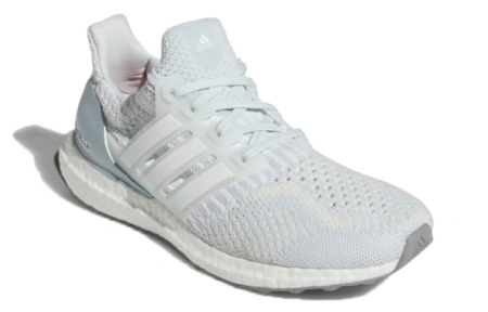Adidas ULT Амортизация Устойчивость к истиранию Низкий верх Повседневные беговые кроссовки Женские Белый Циан