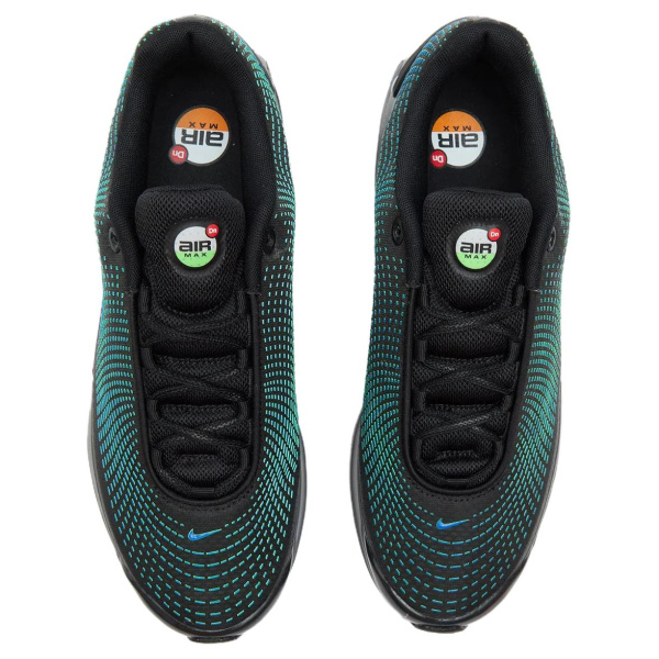 Nike Air Max DN Low Топ Повседневные Городские Кроссовки для Коммутирования и Беговые Мужские Черные Бирюзовые