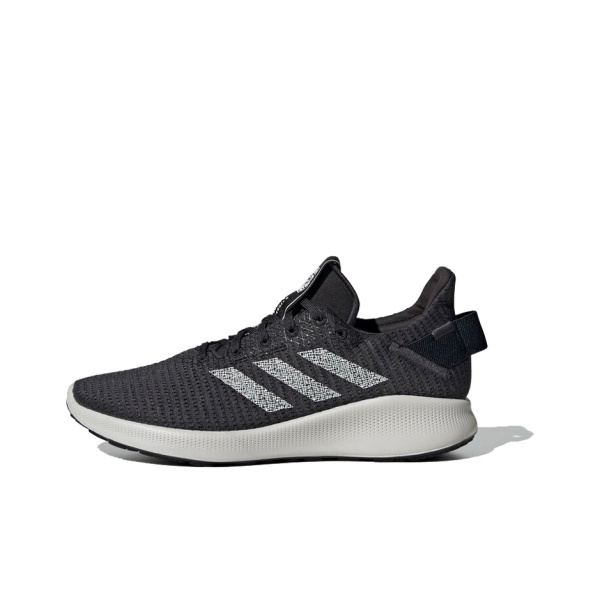 Adidas SenseBounce+ Нескользящие Легкие Низкие Повседневные Беговые Кроссовки Женские Черные Серые