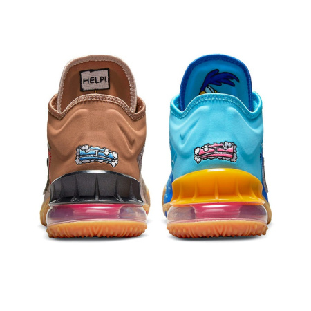 Nike Lebron 18 Low EP 'Wile E. VS Roadrunner' Низкие баскетбольные кроссовки для игры Унисекс