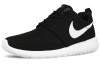 Nike Roshe One Амортизация Противоскользящая Дышащая Низкий Верх ТРЕНИРОВОЧНАЯ БЕГОВАЯ Обувь Мужская Черный Белый