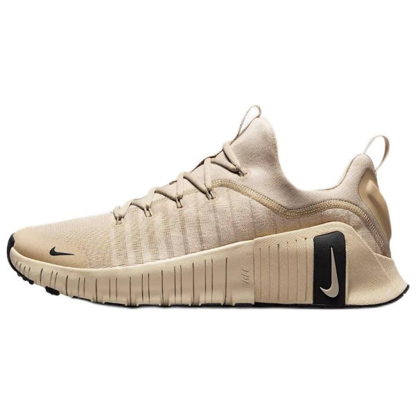 Nike Free Metcon 6 Противоскользящие Устойчивые к истиранию Низкие Кроссовки для тренировок Мужские Светло-коричневые