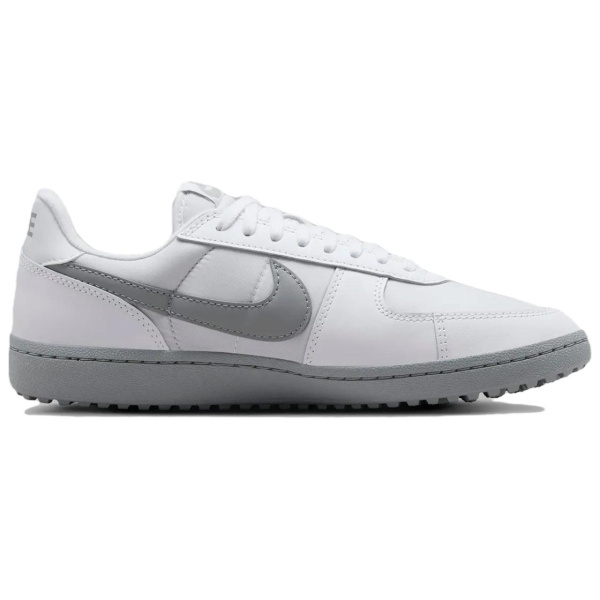 Nike Field General 82 Противоскользящие Устойчивые к износу Низкие Кроссовки для скейтбординга Унисекс Белый Серый