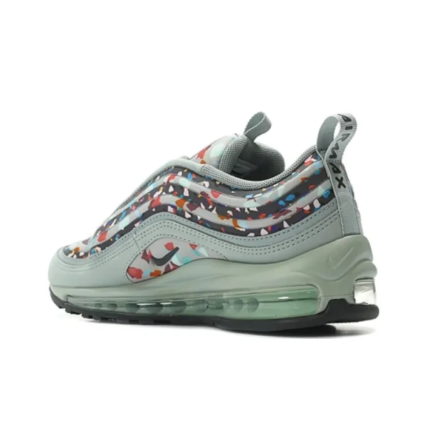 Nike Air Max 97 Легкий Низкий Беговые кроссовки Унисекс Многоцветные