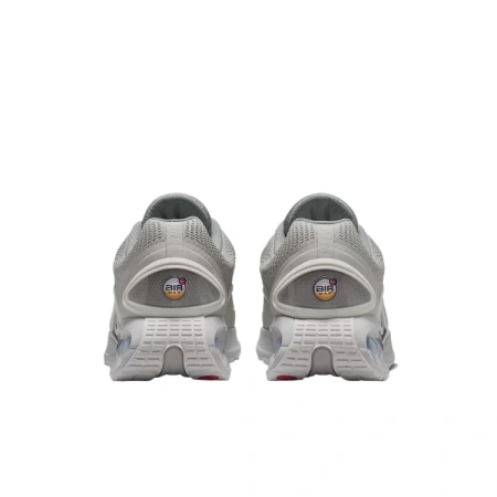 Nike Air Max DN Ткань Отскок Низкий Топ Резина Пена Повседневные Беговые Кроссовки Мужские Серый Белый