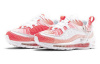 Nike Air Max 98 Синтетическая кожа Низкий топ Воздушная подушка Повседневные беговые кроссовки Женские Белый Красный