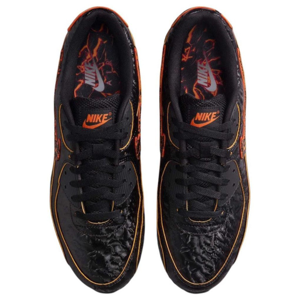 Nike Air Max 90 Low Беговые кроссовки Мужские Черные