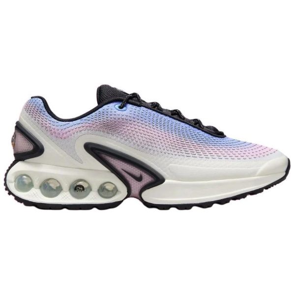 Nike Air Max DN Устойчивые к истиранию Низкие Беговые кроссовки Женские Белые Розовые Фиолетовые