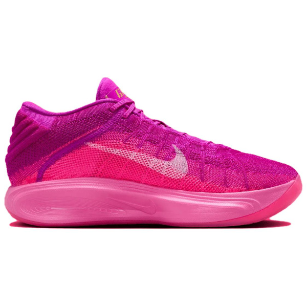 Nike GT Hustle 3 Удобные и Легкие Баскетбольные Кроссовки MID Унисекс Розовые Фиолетовые