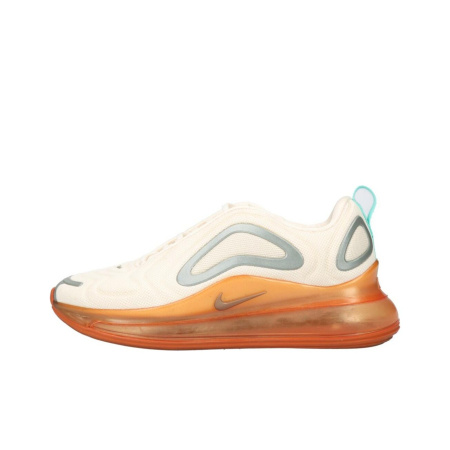 Nike Air Max 720 Ткань Низкий Верх Амортизирующие Повседневные Беговые Кроссовки Женские Асфальтовый Серый