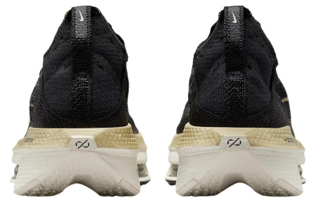 Nike Air Zoom Alphafly Next% 2 Беговые кроссовки Низкий Топ Черный/Золото Мужской
