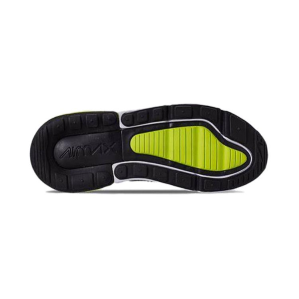 Nike Air Max 270 RF Low Топ Низкие Детские Лайфстайл Кроссовки Черные Зеленые Для Возраста 3-7 Лет