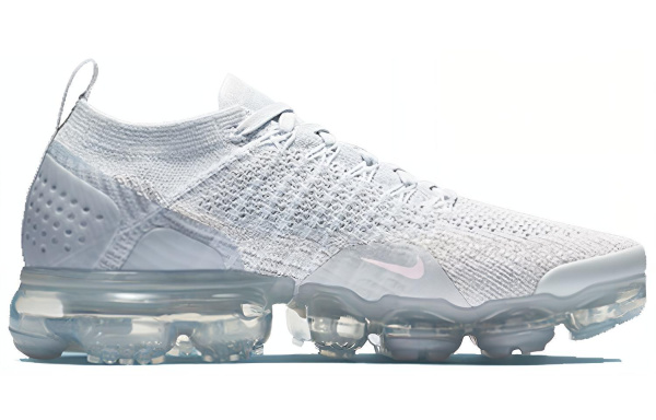 Nike VaporMax Flyknit 2 Low Беговые кроссовки Женские Белые