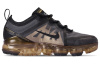 Nike VaporMax 2019 Комфортные Легкие Низкие Беговые Кроссовки Унисекс Черные Золотые