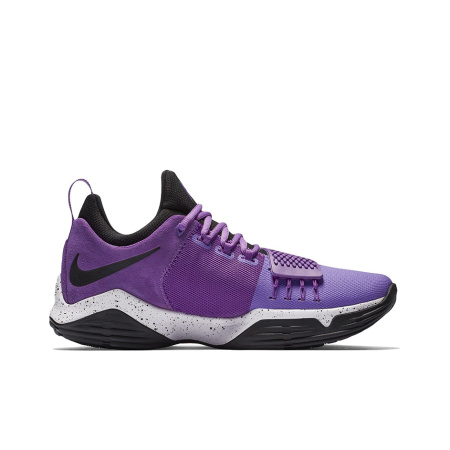Nike PG 1 EP 'Яркий Фиолетовый' Нескользящие Легкие Низкие Баскетбольные Кроссовки для Игры Мужские Фиолетовые Белые