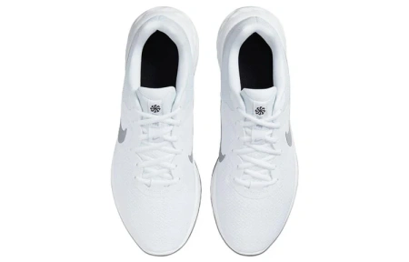 Nike REVOLUTION 6 Low Топ Повседневные Беговые Кроссовки Мужские Белые Серые