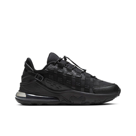 Nike Air Max 270 Текстиль Синтетическая кожа Низкие кроссовки для бега Мужские Черные Красные