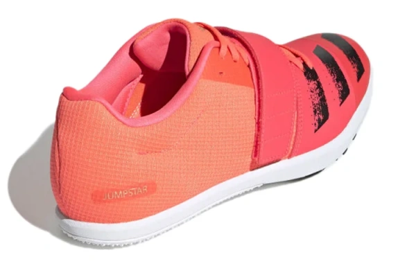 Adidas JUMPSTAR Амортизация Устойчивость к истиранию Низкий верх Тренировочная беговая обувь Мужская Оранжевый Красный