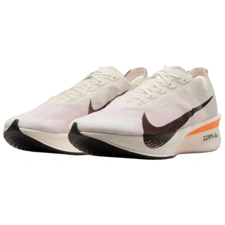 Nike VAPORFLY 4 Устойчивые к истиранию Низкие Повседневные Беговые Кроссовки Женские Белые