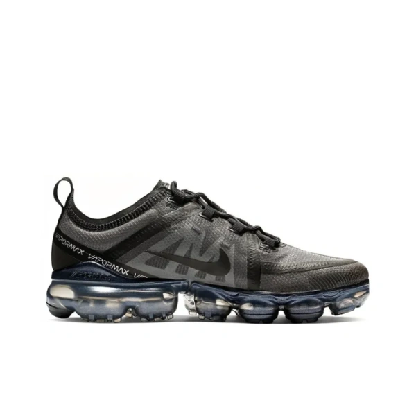 Nike VaporMax 2019 Дышащие Низкие Повседневные Беговые Кроссовки Женские Черные