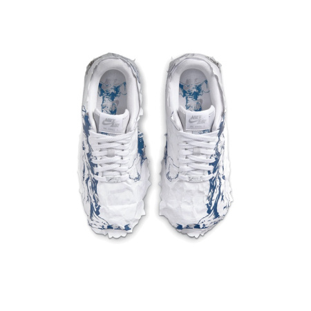 Nike Air Force 1 Shadow 'Богиня Победы' Низкие Кроссовки для Скейтбординга Женские Белые Синие