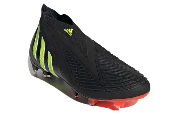 Adidas PREDATOR EDGE FG Твердое покрытие для твердого грунта естественная трава противоскользящее покрытие