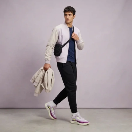 ALCHEMIST X Nike KD 17 Low Топ Баскетбольные кроссовки Мужские Фиолетовые Рисовые Цвет