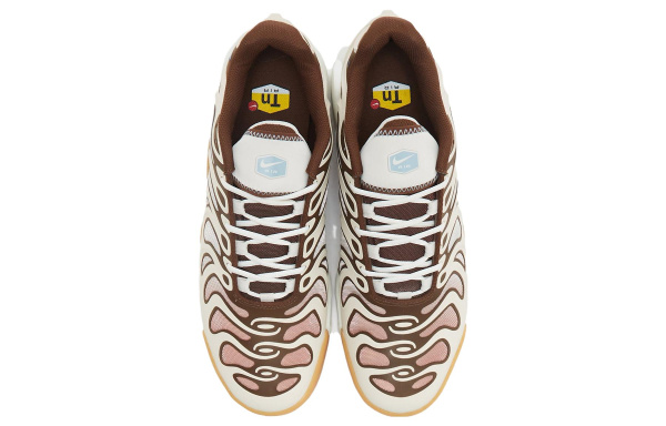Nike Air Max Plus Drift Устойчивый к абразиву Низкий Топ Повседневная Обувь Унисекс Бежевый Коричневый Синий