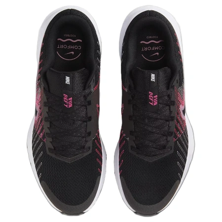 Nike RUN DEFY Low Женские беговые кроссовки черный розовый