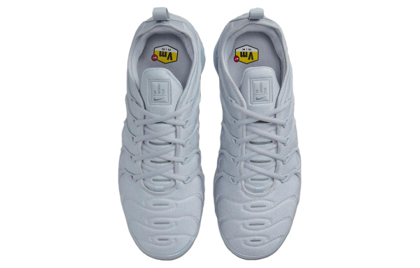 Nike Air Vapormax Plus Кожа Устойчивая к истиранию Дышащие Низкие Повседневные Беговые Кроссовки Мужские Синие